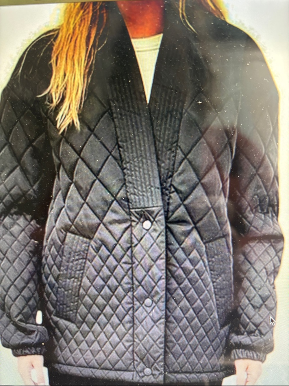 Rebecca Minkoff quilted jacket NWOT. XL